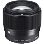 لنز سیگما مانت سونی Sigma 56mm f/1.4 DC DN Contemporary Lens (Sony E)