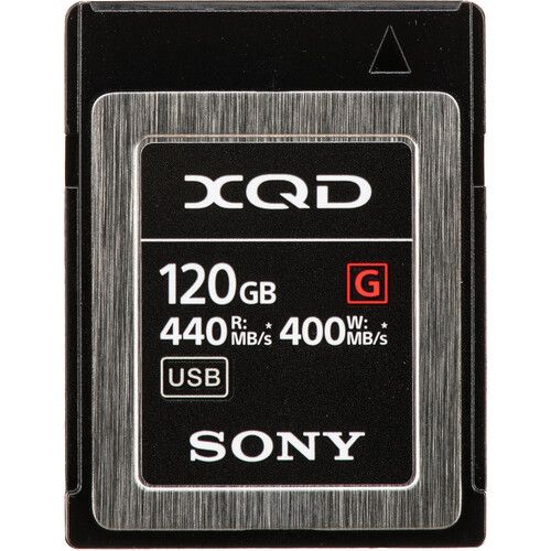 Sony-120GB-G-Series-XQD-Memory-Card کارت حافظه سونی Sony 120GB G Series XQD Memory Card - تصویر 1
