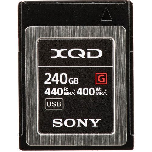 Sony-240GB-G-Series-XQD-Memory-Card کارت حافظه سونی Sony 240GB G Series XQD Memory Card - تصویر 1