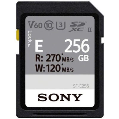 کارت حافظه سونی Sony 256GB SF-E Series UHS-II SDXC Memory Card