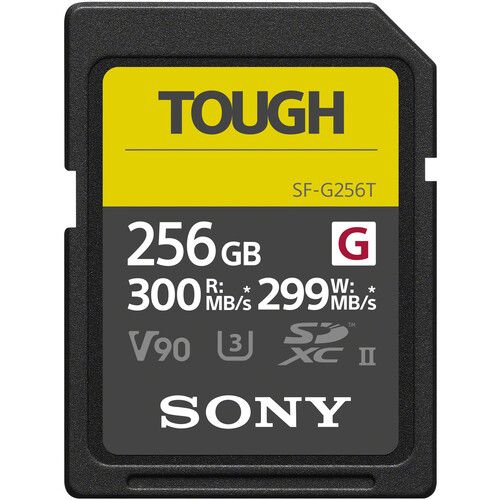 Sony-256GB-SF-G-TOUGH-Series-UHS-II-SDXC-Memory-Card کارت حافظه سونی Sony 256GB SF-G TOUGH Series UHS-II SDXC Memory Card - تصویر 1