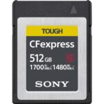 کارت حافظه سونی Sony 512GB CFexpress Type B TOUGH Memory Card