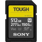کارت حافظه سونی Sony 512GB SF-M Tough Series UHS-II SDXC Memory Card