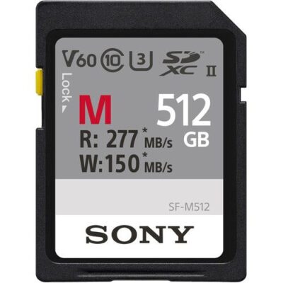 کارت حافظه سونی Sony 512GB SF-M UHS-II SDXC Memory Card