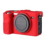 کاور سیلیکونی دوربين سونی رنگ قرمز Sony Alpha A7RIV Cover Red
