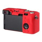 کاور سیلیکونی دوربين سونی رنگ قرمز Sony Alpha A7RIV Cover Red - تصویر 2