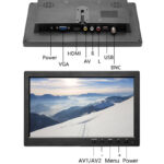 مانیتور ال سی دی مدل X3 TFT 10.1 - تصویر 3