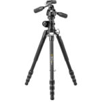 سه پایه ونگارد Vanguard VEO3T+234AP 4-Section Aluminum Travel Tripod with Lateral Center Column and PH-38S Pan Head