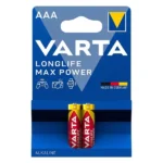 باتری قلمی آلکالاین وارتا Longlife Max Power بسته 2 عددی - تصویر 6