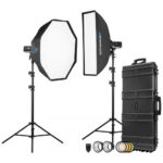 کیت فلاش وسکات مدل Westcott FJ400 II 400Ws Touchscreen Strobe with FJ-X3 M Universal Trigger (2-Light Hard Case Kit)
