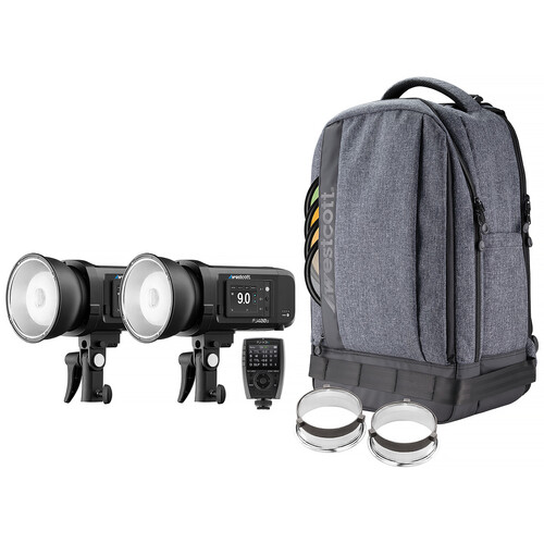 Westcott-FJ400-II-400Ws-Touchscreen-Strobe-with-FJ-X3-S-Trigger-for-Sony-2-Light-Backpack-Kit-1 کیت فلاش وسکات مدل Westcott FJ400 II 400Ws Touchscreen Strobe with FJ-X3 S Trigger for Sony (2-Light Backpack Kit) - تصویر 1