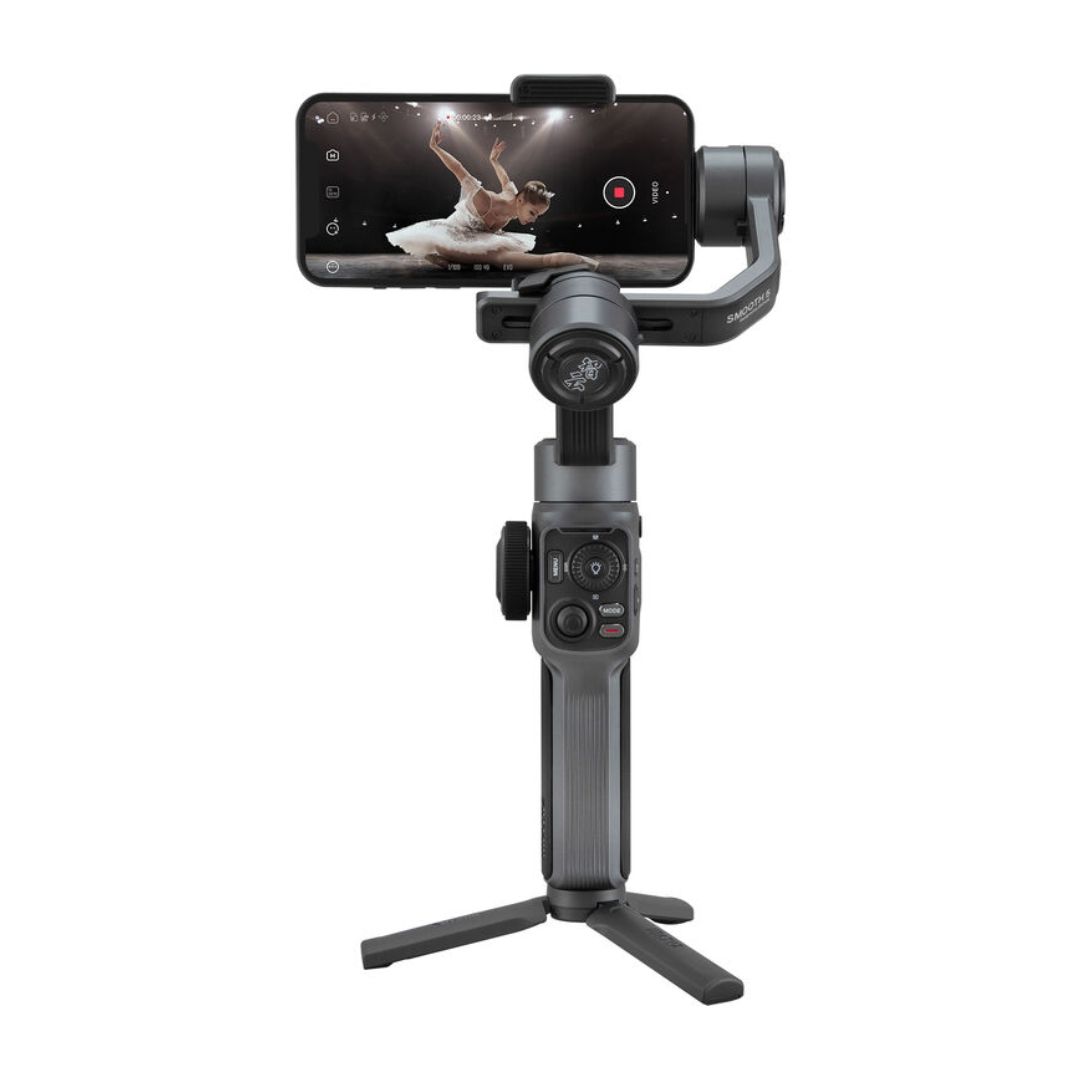 Zhiyun-Tech-Smooth-5-04 گیمبال موبایل ژیون تک Zhiyun-Tech Smooth 5 Smartphone Gimbal Standard - تصویر 1