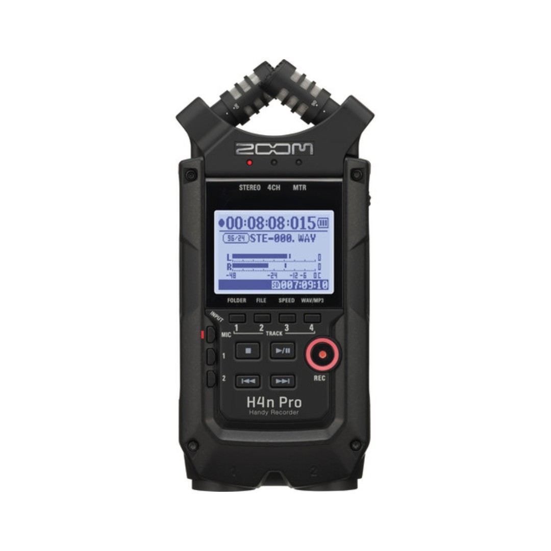 Zoom-H4n-Pro-4-Input-4-Track-Portable-Handy-Recorder-with-Onboard-XY-Mic-Capsule-Black-01 رکوردر صدا زوم Zoom H4n Pro 4-Input / 4-Track Portable Handy Recorder with Onboard X/Y Mic Capsule (Black) - تصویر 1