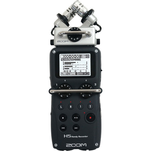 Zoom-H5-4-Input-4-Track-Portable-Handy-Recorder-with-Interchangeable-XY-Mic-Capsule-01 Zoom H5 4-Input / 4-Track Portable Handy Recorder with Interchangeable X/Y Mic Capsule - تصویر 1