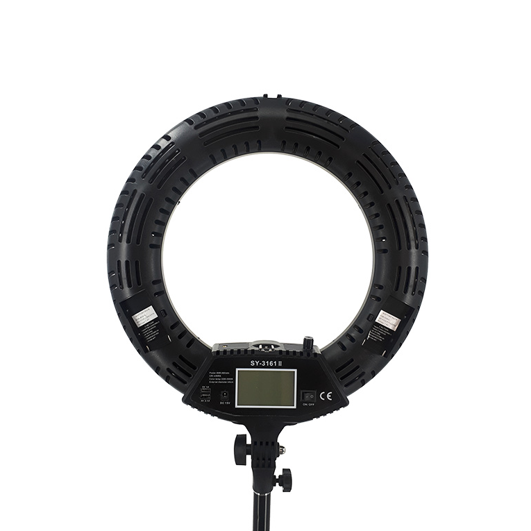 a75d94f83e5b43f8af6d9203237b32f0 رینگ لایت مدل Ring Light SY3161 II - تصویر 1
