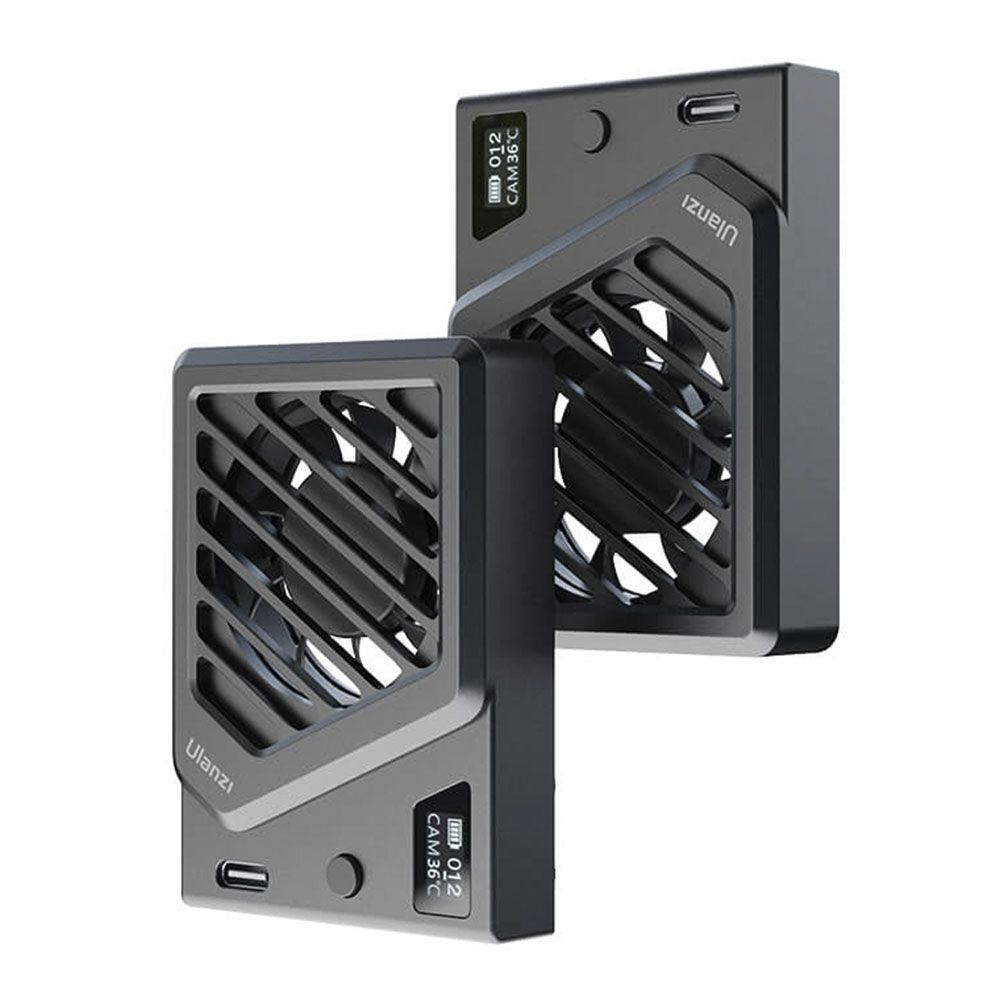 فن-خنک-کننده-دوربین-اولانزی-مدل-Ulanzi-Camera-Cooling-Fan-C072GBB2- فن خنک کننده دوربین اولانزی مدل ULANZI CAMERA COOLING FAN CA25 - تصویر 1